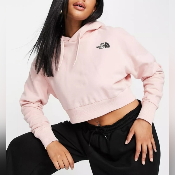The North Face Tops - NWT The North Face Red Box Cropped Hoodie - Size XL